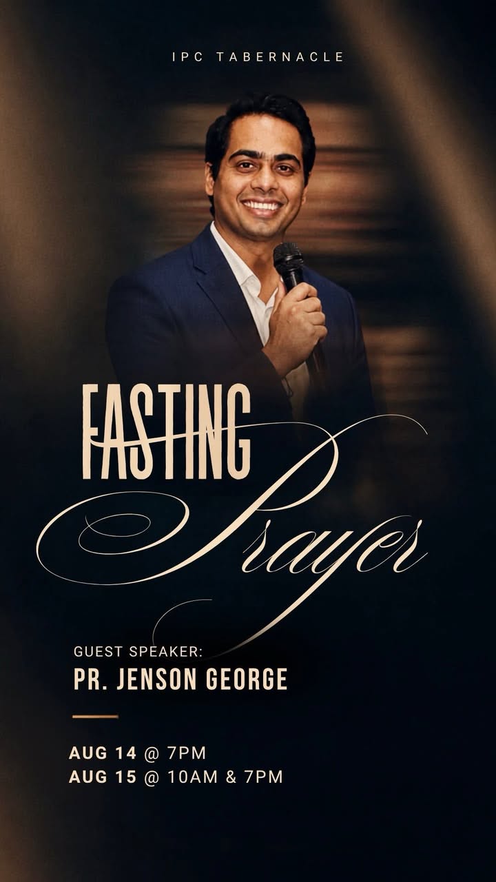 Please join and be blessed. May this be a time to get closer to our God through prayer, songs and listening from the wor